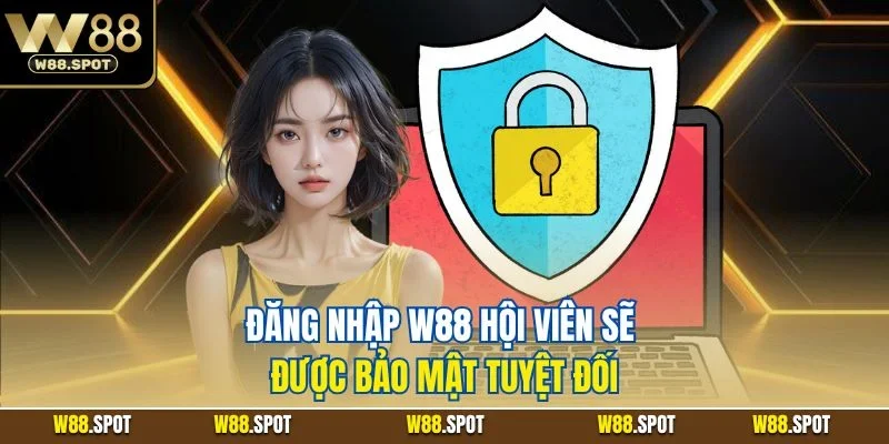Đăng nhập W88 hội viên sẽ được bảo mật tuyệt đối
